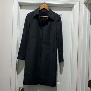 Tahari Dark Gray Wool Blend Light Weight Jacket